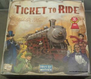 Box front of Ticket to Ride