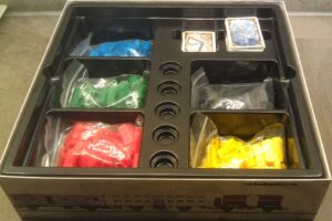 Ticket to ride box with contents