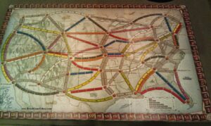 Ticket to Ride game board