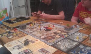 Lords of Waterdeep board plus expansion Scoundrels of Scullport.